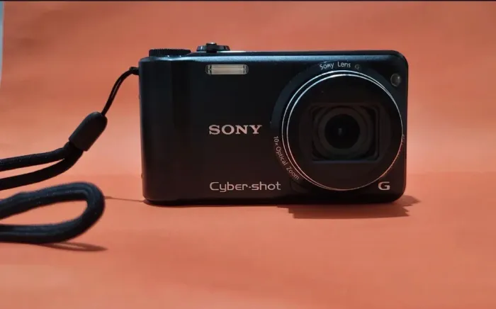 câmera sony cyber-shot dsc-hx5v hd exmor r, gps,bússola, e wifi
