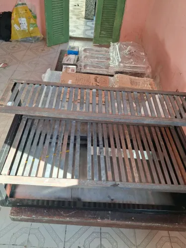 Kit amburgueria com churrascaria de parrilha