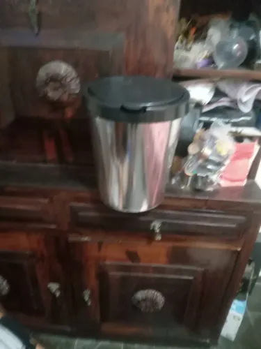 Lixeira inox