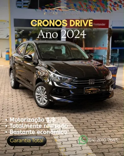 Fiat Cronos Drive 1.3 8V Flex 2024