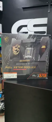 Nova Placa Mãe Msi Meg X870e Godlike Am5 Extended Atx Lga 1718