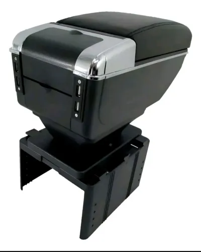 APOIO DE BRAÇO AUTOMOTIVO, ENTRADA 7 USB,PRETO, PORTA COPO!!!!!