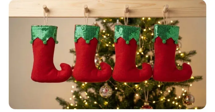 Botinhas de natal