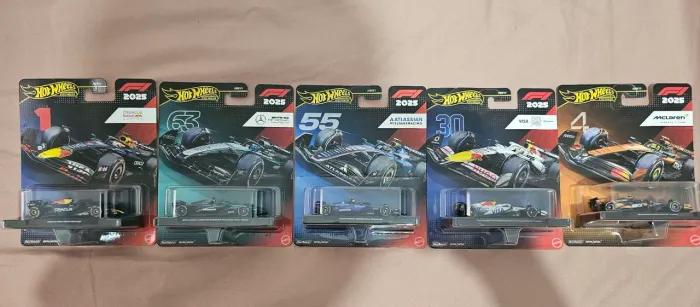 Formula 1 hot wheels premium set atualizado