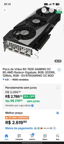Placa de vídeo