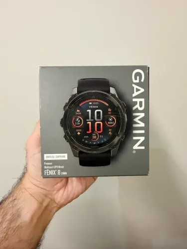 Garmin Fênix 8 Amoled safira | 51MM | 10x sem juros