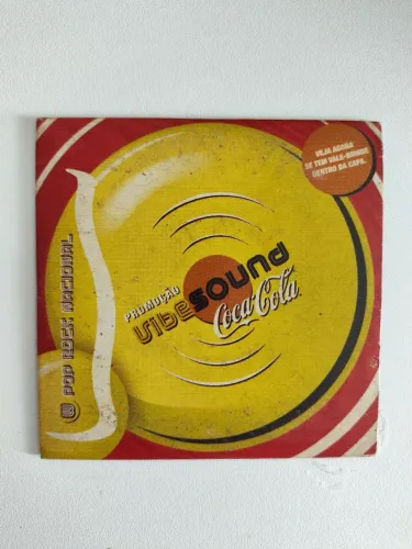 Mini CD promocao Vibe Sound Coca Cola Pop Rock Nacional