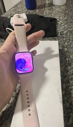 Apple watch séries 9 rosé