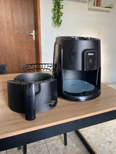 Fritadeira Air fryer Gourmet Black 4,4l 1500w Philco 220V