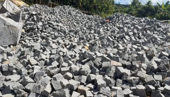 ? PARALELEPÍPEDO DE GRANITO DIRETO DA PEDREIRA | MENOR PREÇO DA REGIÃO ?