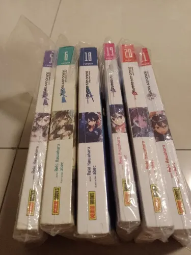 Sword art online 5,6, 18 ao 21