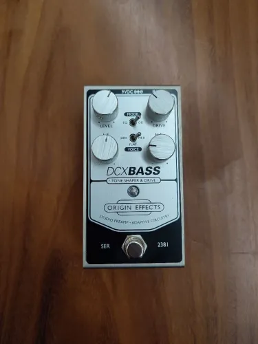 Pedal Tone Shaper & Overdrive Origin Effects DCX Bass