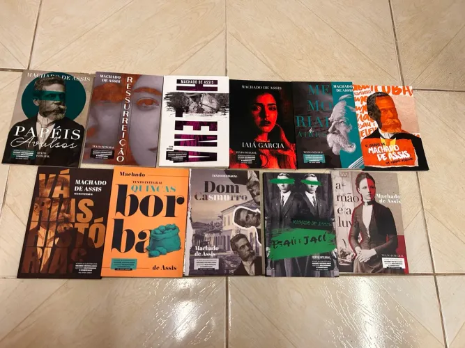 Livros: kit de 11 livros de Machado de Assis 