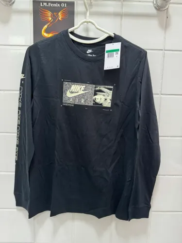 Camiseta Nike manga longa original meia estação na etiqueta 