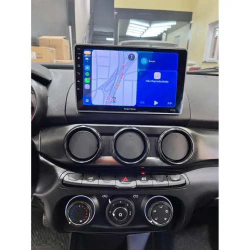 Moldura Fiat Argo Cronos 9 Polegadas Multimídia