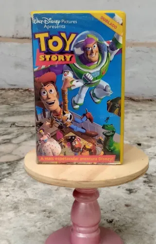 Fita VHS Original Toy Story (Disney / Pixar) - Rara Fita Verde