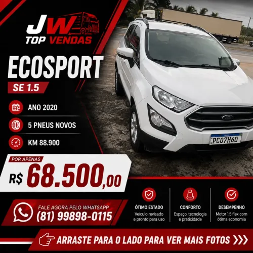 Ford Ecosport SE 1.5 12V Flex 5P Mec. 2020