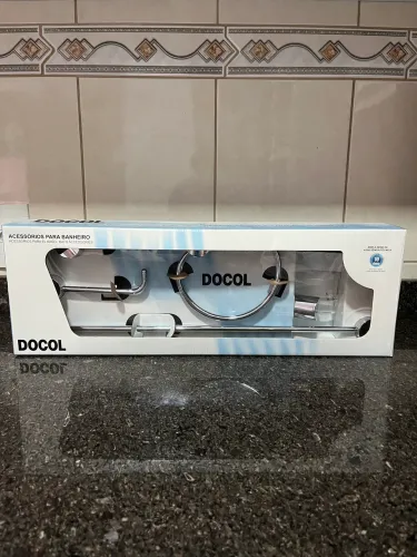 Acessório Banheiro Kit Docol 5 peças