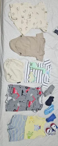 Lote até 6 meses menino