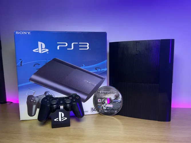 PlayStation 3 Super Slim Completo com 14 Jogos e Garantia