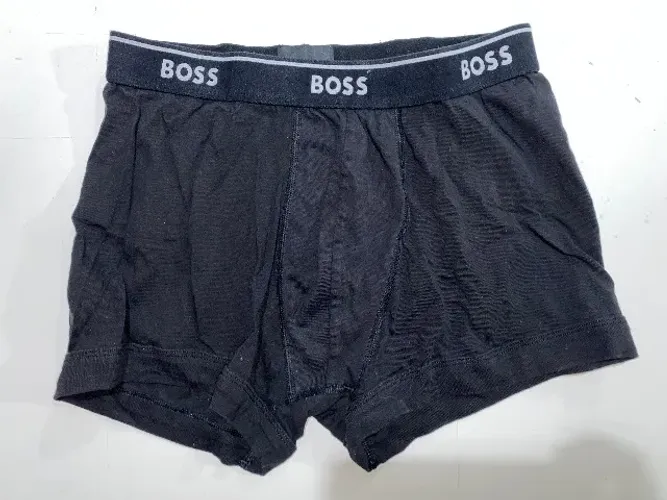 Cueca Boxer BOSS Usada Preta - Grife / Premium