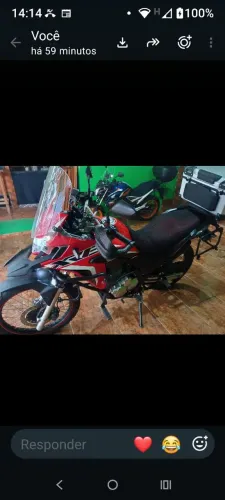 Vendo ou troco XRE 300 rally, por moto maior,