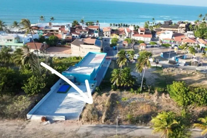 Terreno com Vista para o Mar e Projeto Arquitetônico  Flecheiras, Trairi/CE