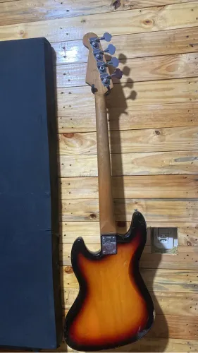 Contrabaixo Gianine anos 90 fretless top