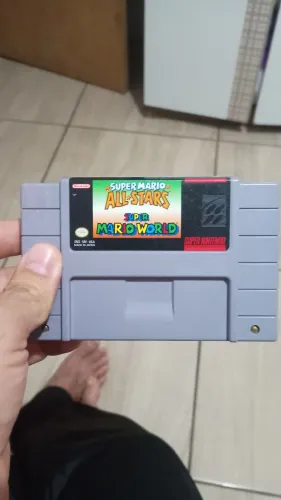 Super Mario All Stars e Mario world super Nintendo
