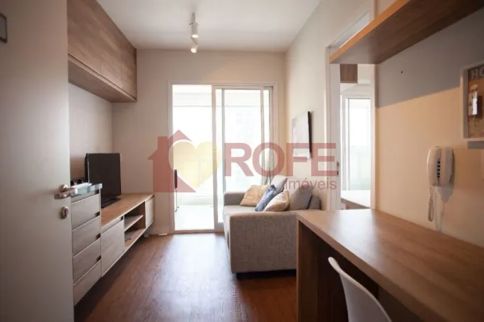 Apartamento com 1 dormitório para alugar, 33 m² - Higienópolis - São Paulo/SP