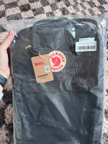 Mochila Fjallraven Kånken Laptop 17" Preta - Original Lacrada 
