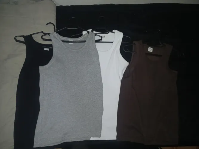 Kit 4 regatas modelo americano (Faço Envio)