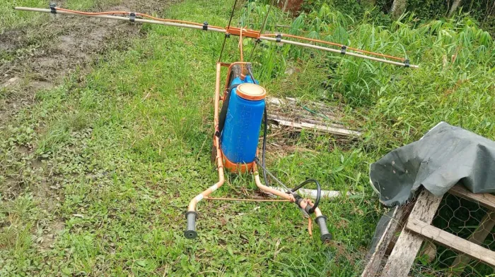 Carriola pulverizador