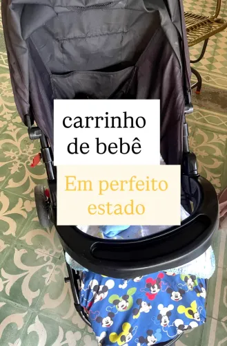 Carrinho de bebê +bebê conforto