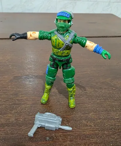 GI JOE - Comandos em Ação - Atomizer - Piloto do S.T.A.R. - 1990 - Força 2000