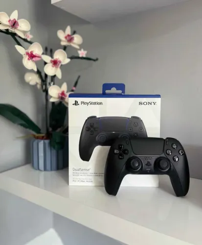 Controle Sony DualSense PS5,Midnight Black Lacrado