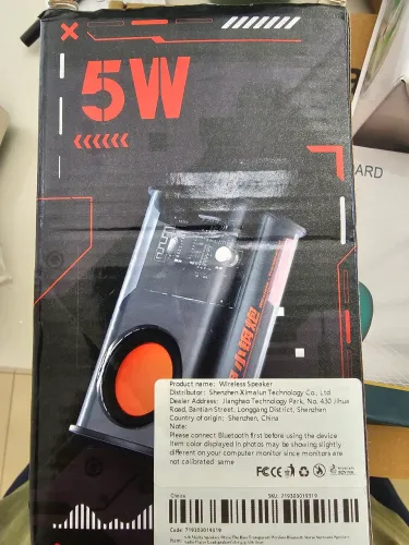 Caixa de Som Bluetooth 5W 