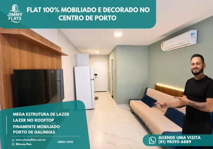 Apartamento à venda no PORTO CITY SUITES, PORTO DE GALINHAS, Ipojuca, PE