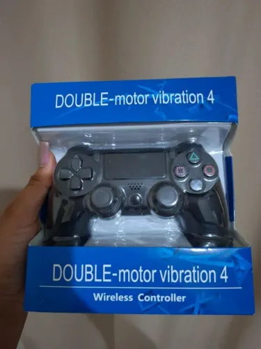 Controle Bluetooth PS4 Preto - NOVO