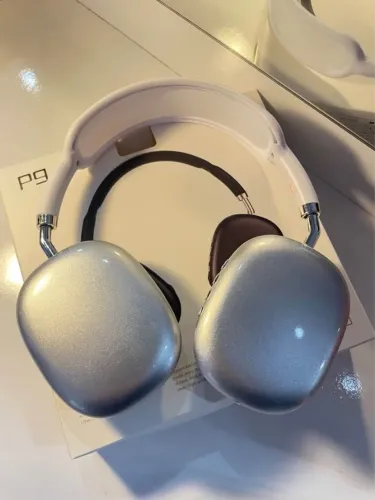 Headphone P9 sem fio (Novo) Modelo inspirado no design dos AirPods Max