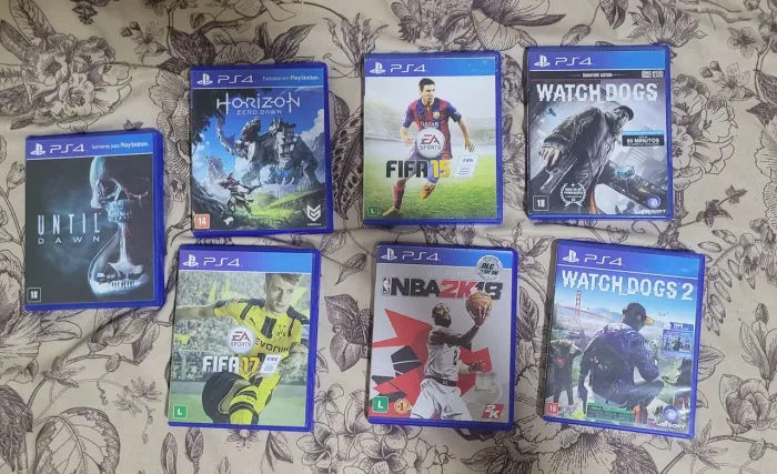 Jogos para ps4 (posso vender até mais barato)