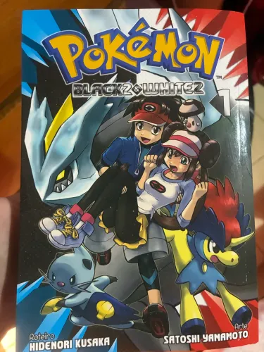 Pokémon Black 2 & White 2 Volume 1 - Mangá Panini