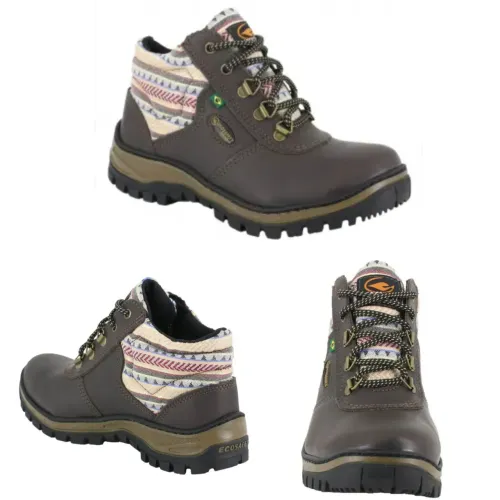 Bota Adventure de Segurança e Trilha - Em Couro com C.A