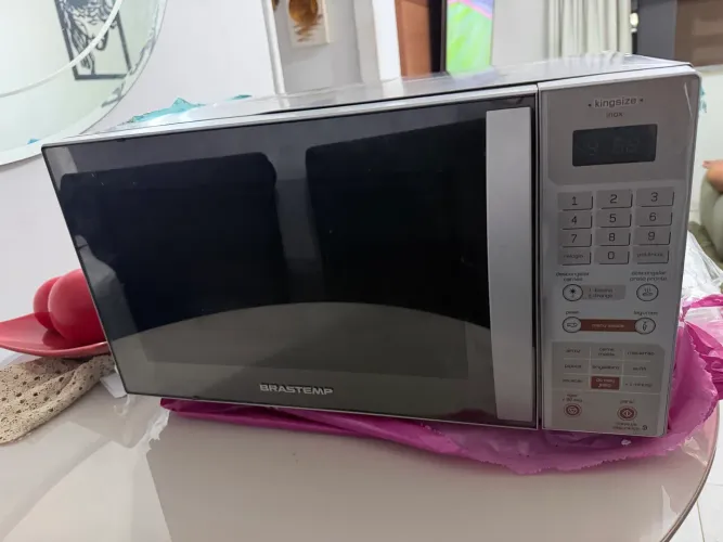 Microondas 220v funcionando