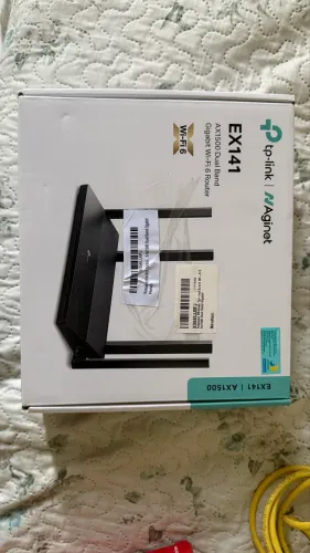 Roteador TP-Link EX141 WI-FI 6 AX1500 Preset Dual Band Gigabit 4 Ant (Ver. 1.0)
