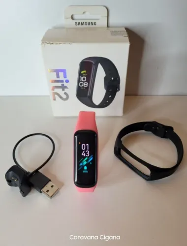 Smartband Samsung Galaxy Fit 2 - Relógio Pulseira de Monitor de Sono e Treino