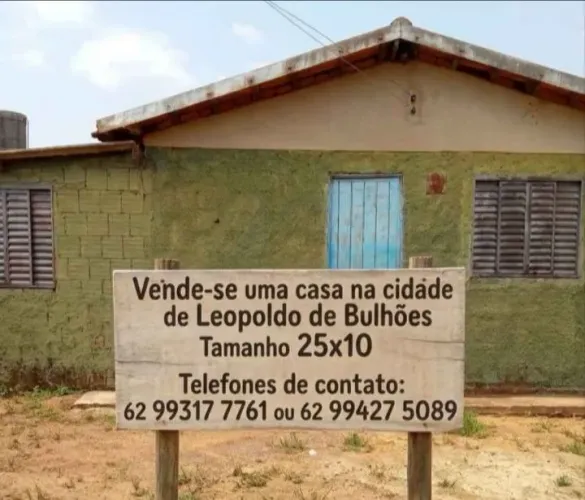 Vendo casa na Cidade Leopoldo de Bulhões
