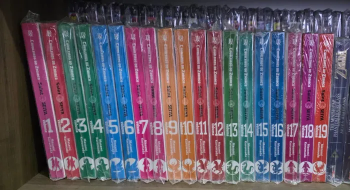 Cavaleiros do Zodíaco Kanzenban JBC - Volumes 1 ao 19