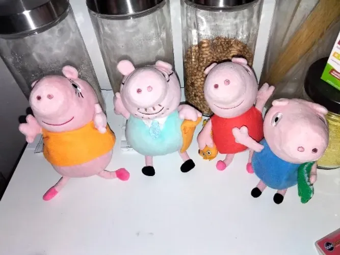 Conjunto família Peppa pig