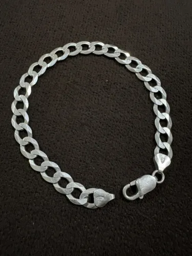 Pulseira em prata legítima 925 - 20cm/5mm